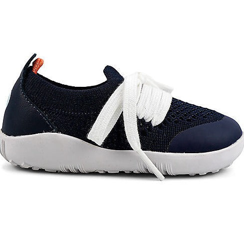 Step Up Play Knit - Blu Navy e Arancione - Primi Passi  