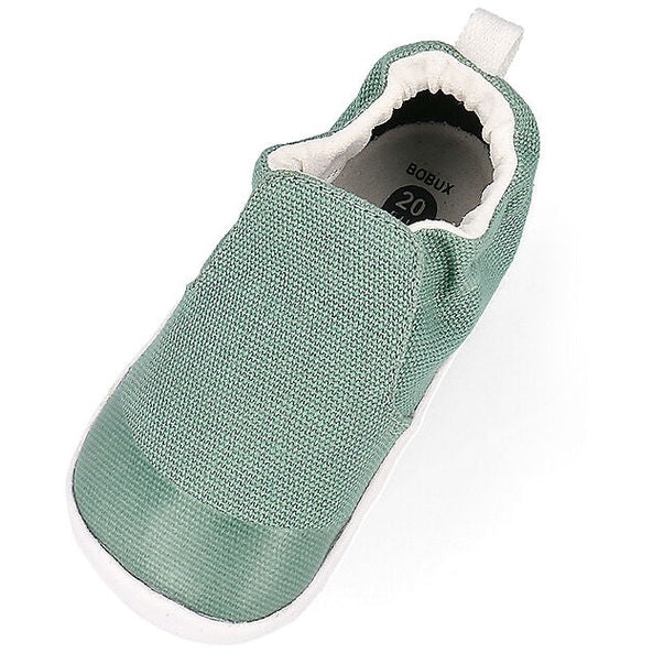 Scarpine Xplorer Scamp Organic - Iceburg Green - Cotone Bio Bobux