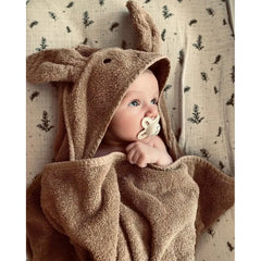 Asciugamano con Cappuccio Albert Rabbit oat Liewood  