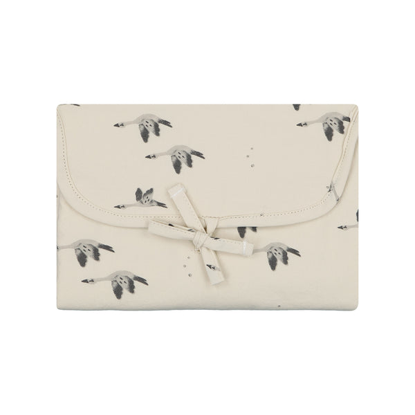 Fasciatoio pieghevole da viaggio Charly, - Stampa Oche Rose in April  