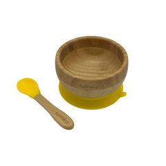 Ciotola con cucchiaio in Bambù  Ecomikro  