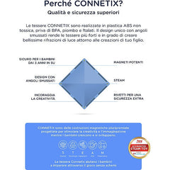 Connetix tiles costruzioni magnetiche 28 pezzi Light Star Pack