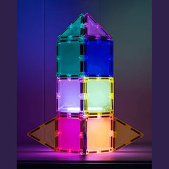 Connetix tiles costruzioni magnetiche 28 pezzi Light Star Pack