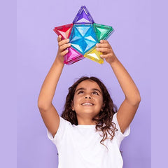 Connetix tiles costruzioni magnetiche 28 pezzi Light Star Pack