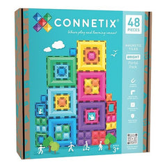 Connetix tiles costruzioni magnetiche 48 pezzi Bright Portal Pack