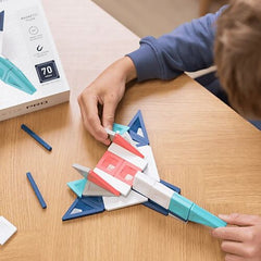 Connetix tiles costruzioni magnetiche 70 pezzi PRO Constructor Set