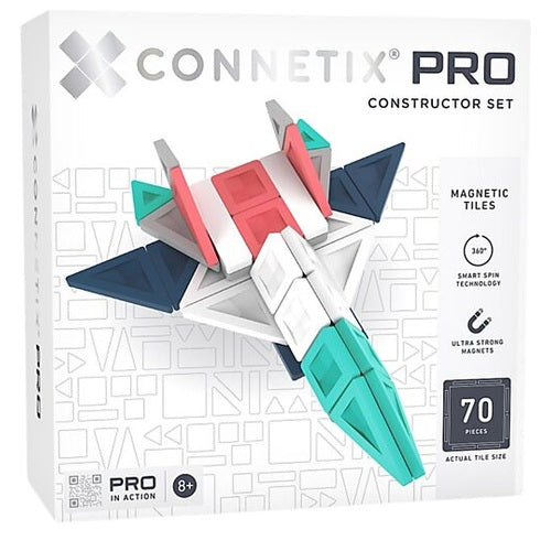 Connetix tiles costruzioni magnetiche 70 pezzi PRO Constructor Set