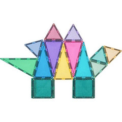 Connetix tiles costruzioni magnetiche 48 pezzi Glitter Castle Pack