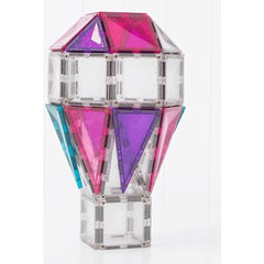 Connetix tiles costruzioni magnetiche 56 Pezzi Glitter Unicorn Pack