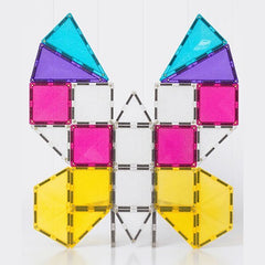 Connetix tiles costruzioni magnetiche 56 Pezzi Glitter Unicorn Pack