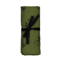 Copertina in mussola di cotone - Stampa Panda Rose in April  