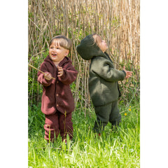 Giacca in Pile 100% Lana Merino Engel  