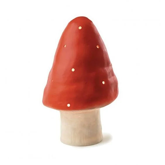 Lampada fungo piccola rosso di Heico  