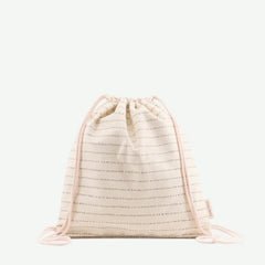 Sacca con coulisse | Rosa nude glitterato Sticky Lemon