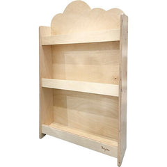 Libreria Montessori Frontale - Cloud - Legno di Betulla - Natural Family Nation