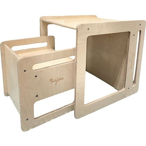 Set Tavolo+Sedia - Natural - Legno di Betulla Family Nation