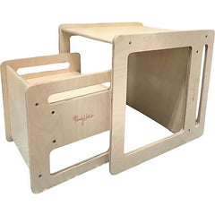 Set Tavolo+Sedia - Natural - Legno di Betulla Family Nation