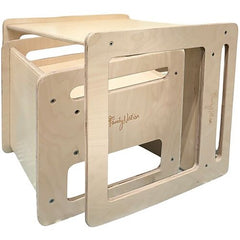 Set Tavolo+Sedia - Natural - Legno di Betulla Family Nation