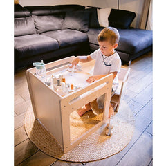 Set Tavolo+Sedia - Natural - Legno di Betulla Family Nation