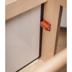 Torre Montessori 3 in 1 - Natural - Lavagna Magnetica e Convertibile in Tavolo+Sedia Family Nation