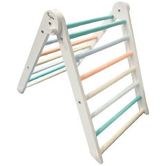 Triangolo Montessori Pikler Rainbow - Sunny Beach + Scivolo/Rampa Montessori Rainbow 2 in 1 Family Nation