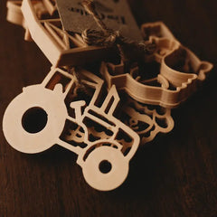 Set 6 formine mini fattoria eco cutter Kinfolk & Co  