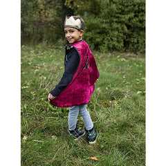 Costume da Cavaliere Leggendario - Include Mantello Corazza e Corona - Great Pretenders