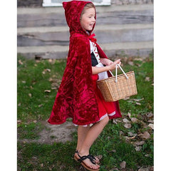 Mantello per Costume da Cappuccetto Rosso Great Pretenders  