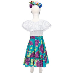 Set Costume - Frida the Artist - T-shirt/Gonna e Fascia per Capelli Great Pretenders