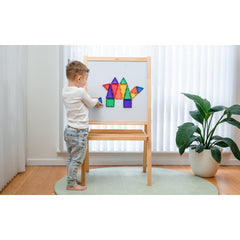 Connetix Tiles 24 Pezzi - Tessere Magnetiche - Confezione Mini - Arcobaleno