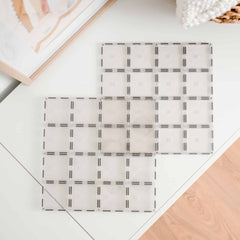 Connetix Tiles 2 Pezzi - Basi Magnetiche - Trasparente