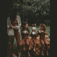 Maglietta manica lunga a coste The Simple Folk  