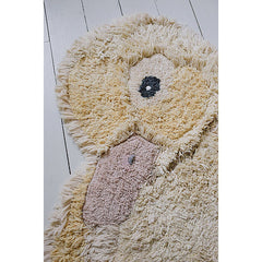 Tappeto Lavabile - Papera - Cotone - Animal Rugs Collection - 95 x 120 cm Lorena Canals  
