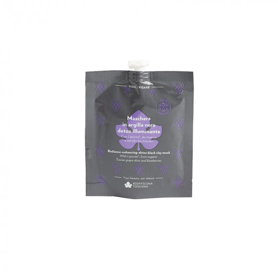Maschera in argilla nera detox-illuminante  