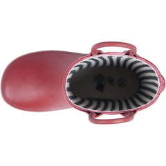 Stivali da Pioggia in Gomma - Foderati in Cotone - Rosso Opaco Mr.Tiggle  