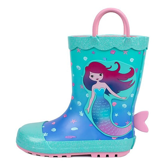 Preordine Stivali da Pioggia in Gomma - Fodera in Cotone - Sirena Mr Tiggle