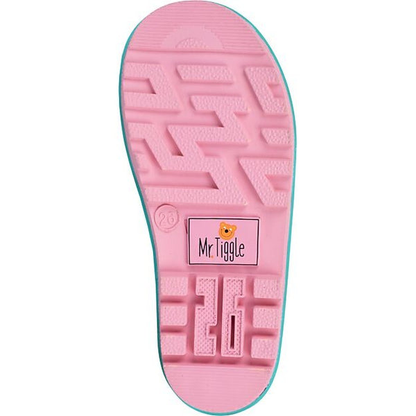 Preordine Stivali da Pioggia in Gomma - Fodera in Cotone - Sirena Mr Tiggle