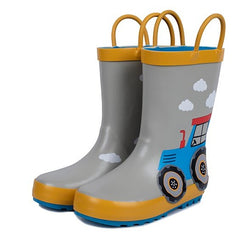 Preordine Stivali da pioggia in Gomma - Foderati in Cotone - Trattore Mr.Tiggle