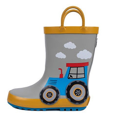 Preordine Stivali da pioggia in Gomma - Foderati in Cotone - Trattore Mr.Tiggle