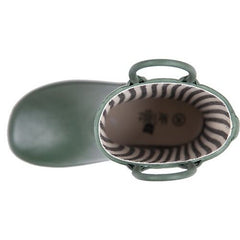 Stivali da Pioggia in Gomma - Foderati in Cotone - Verde Opaco Mr.Tiggle  