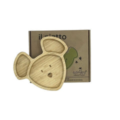 Piatto con cucchiaio in Bambù Mirko il Topo Ecomikro  