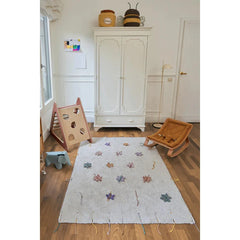 Tappeto Gioco - Wildflowers - Natural - Cotone - Collezione Planet Bee - 120 x 160 cm Lorena Canals  