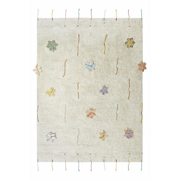 Tappeto Gioco - Wildflowers - Natural - Cotone - Collezione Planet Bee - 120 x 160 cm Lorena Canals  
