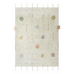 Tappeto Gioco - Wildflowers - Natural - Cotone - Collezione Planet Bee - 120 x 160 cm Lorena Canals  