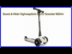 Monopattino Richiudibile Highwaykick 3 LED - Verde Foresta Scoot and Ride