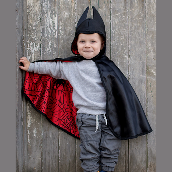 Matello reversile Batman/Spiderman 2-3 anni Great Pretenders