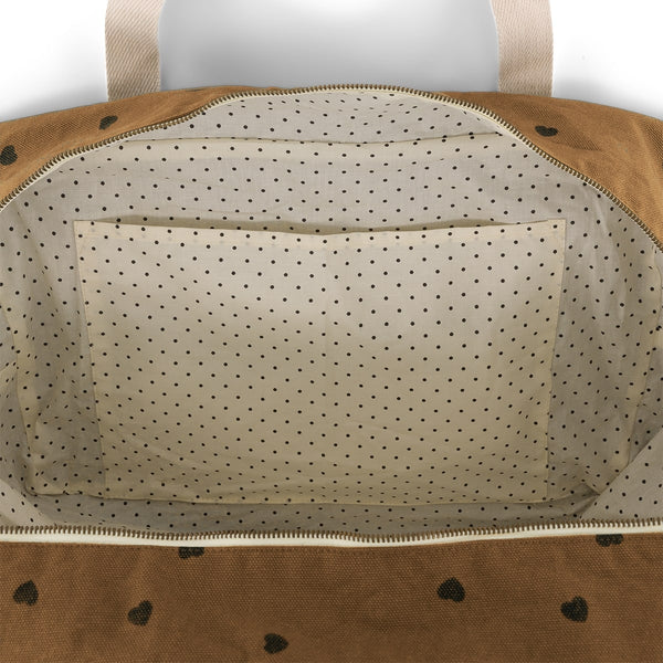 Borsa cambio con cuori - Terra di Siena Rose in April  