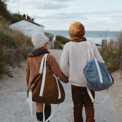 Borsa cambio con cuori - Terra di Siena Rose in April  