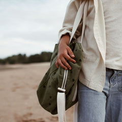 Borsa cambio con cuori - Kaki Rose in April  