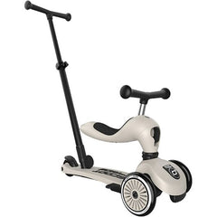 Monopattino a Triciclo con Barra di Spinta Highwaykick 1 Push and Go - Ash Scoot and Ride